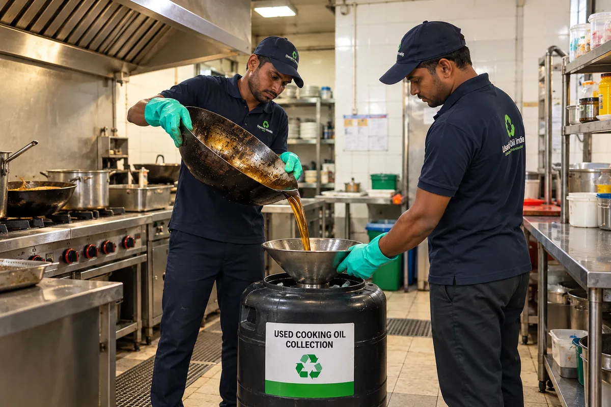A Day in the Life of a Used Oil Collector